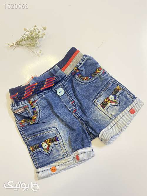 شورتک بچگانه آبی 04 2026