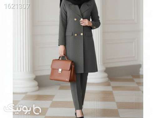 مانتو شلوار اداری  مشکی 04 2026