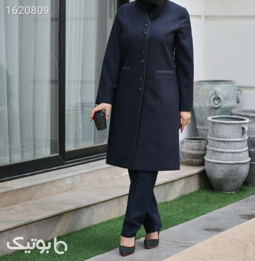 مانتو شلوار اداری پرطرفدار  مشکی 04 2026