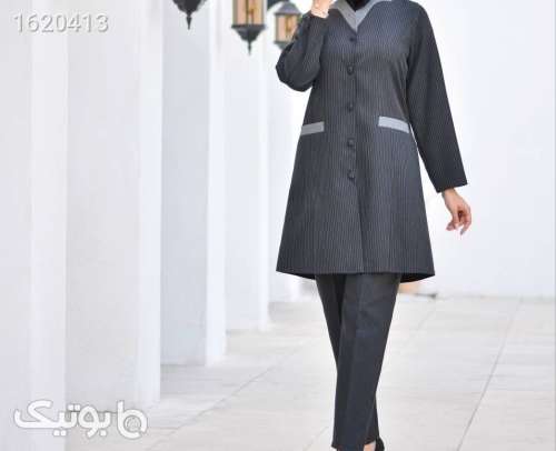 مانتو و شلوار اداری رخساره مشکی 04 2026