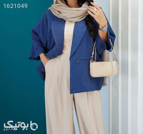 مانتو اسپرت  آبی 04 2026