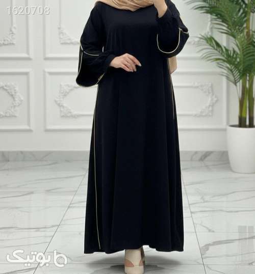 مانتو بلند مشکی 04 2026