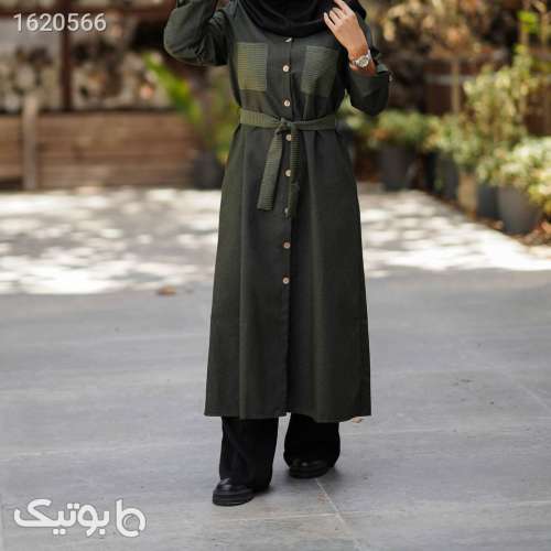 مانتو دانشجویی  مشکی 04 2026