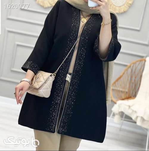 مانتو دخترانه  مشکی 04 2026