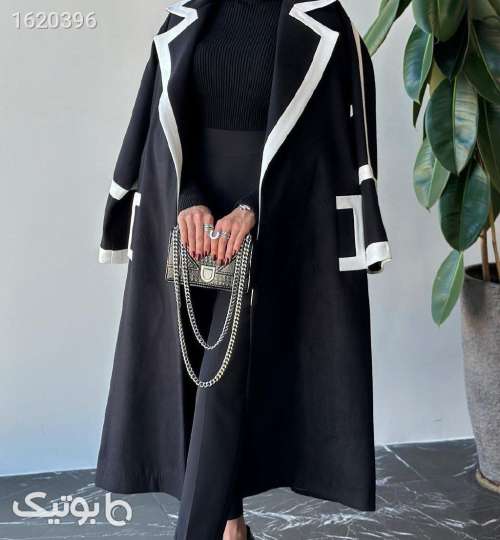 مانتو شیک و زیبا  مشکی 04 2026