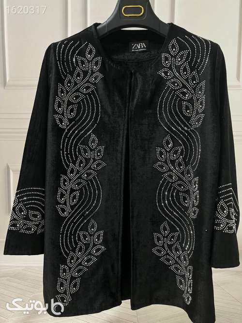 مانتو مجلسی  مشکی 04 2026