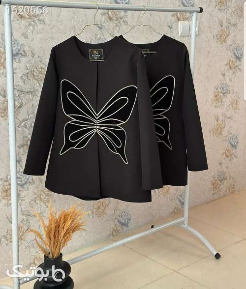 مانتو مجلسی  مشکی 04 2026