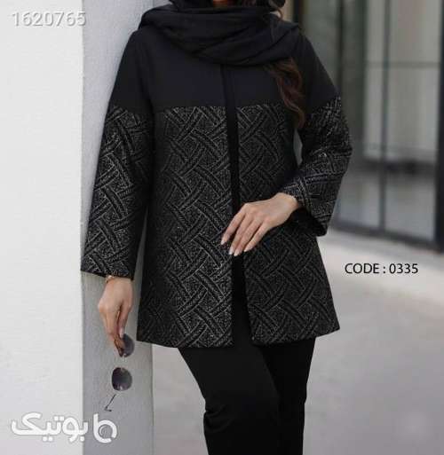 مانتو مجلسی  مشکی 04 2026