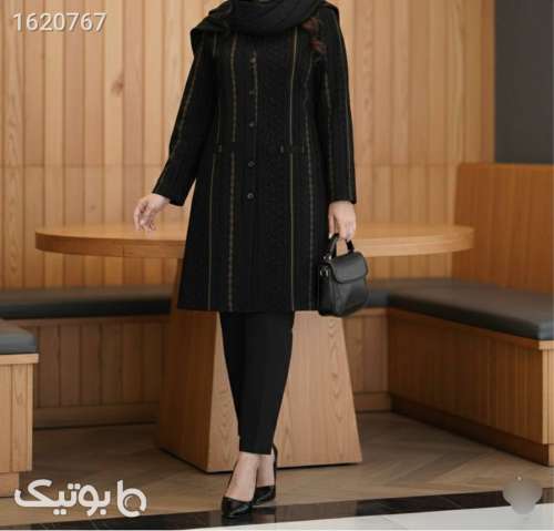 مانتو مجلسی  مشکی 04 2026