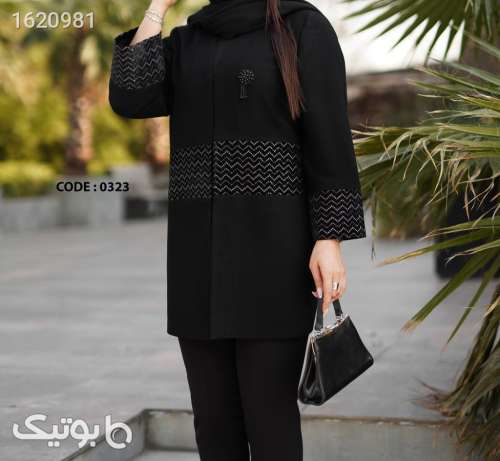 مانتو مجلسی  مشکی 04 2026