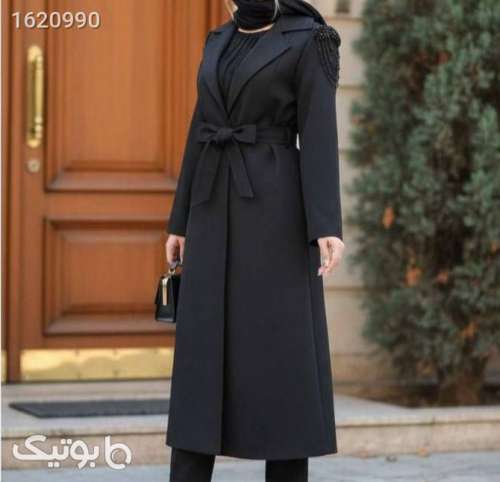 مانتو مجلسی خفن  مشکی 04 2026