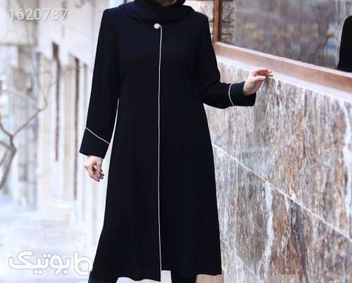 مانتو مجلسی عیدانه  مشکی 04 2026