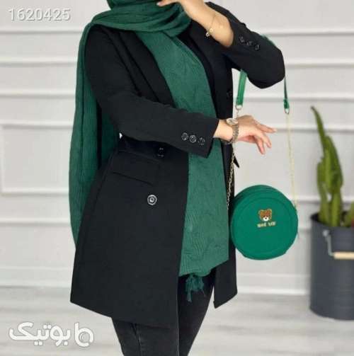 مانتو کتی خفن  مشکی 04 2026