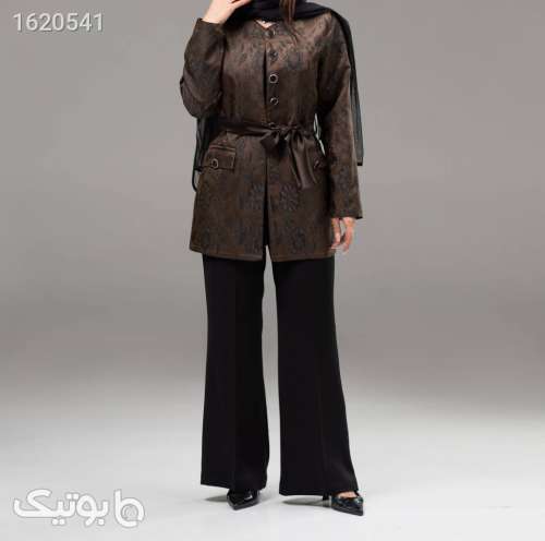 مانتو کتی مجلسی  مشکی 04 2026