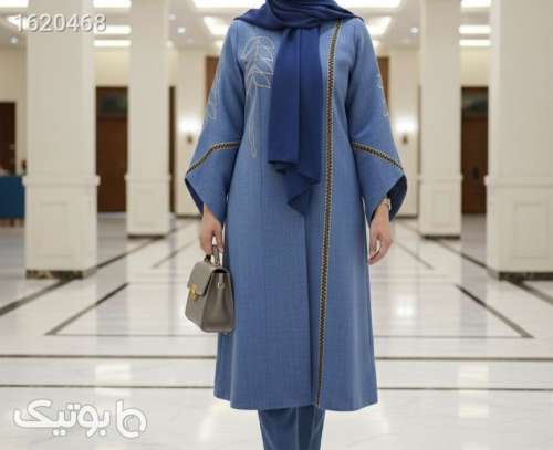 مانتو گلدوزی شده  سبز 04 2026