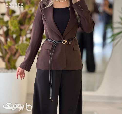 کت تک هرمس کمر چرم707 مشکی 04 2026