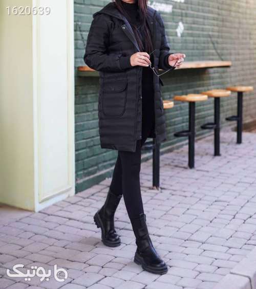 کاپشن خفن پرفروش  مشکی 04 2026