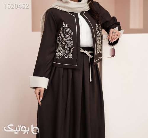 کت و دامن پرطرفدار عیدانه  مشکی 04 2026