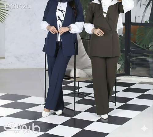 ست سه تیکه خفن  مشکی 04 2026