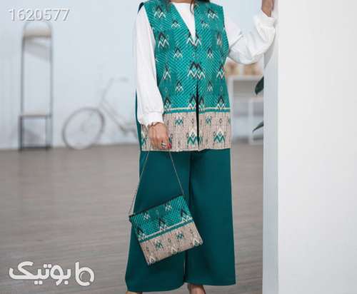 ست سه تیکه خفن عیدانه  آبی 04 2026