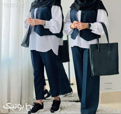 سه تیکه اداری و دانشجویی  سورمه ای 04 2026