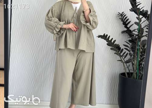 شومیز و دامن شلواری خفن  سبز 04 2026