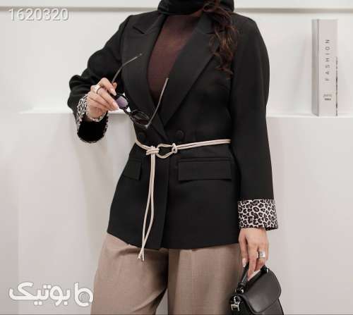 کت و شلوار ایلین پرطرفدار  مشکی 04 2026
