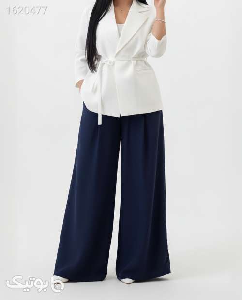 کت و شلوار ترند  سورمه ای 04 2026