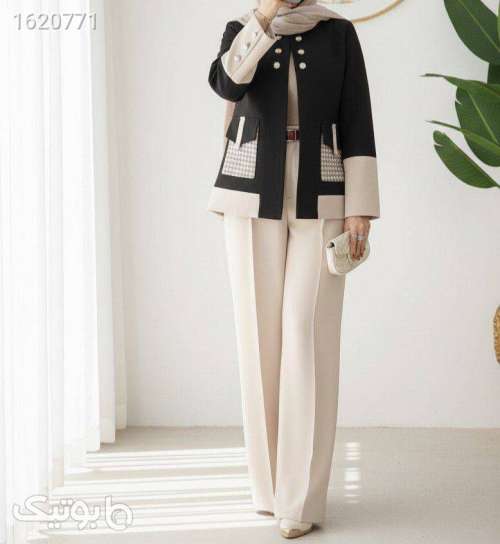 کت و شلوار فوق العاده شیک  سبز 04 2026