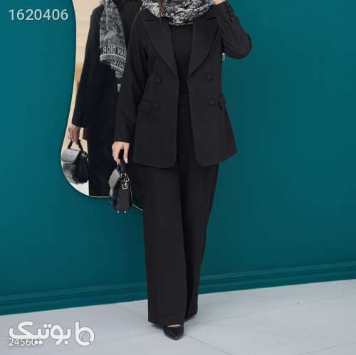 کت و شلوار مدل نیلسان کد:2456 مشکی 04 2026