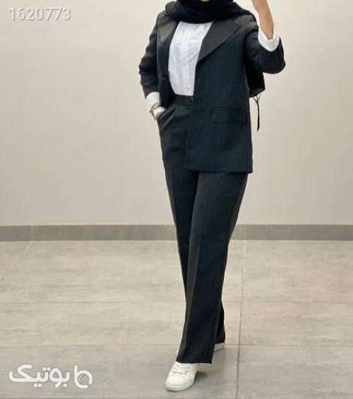 کت و شلوار پرطرفدار  مشکی 04 2026