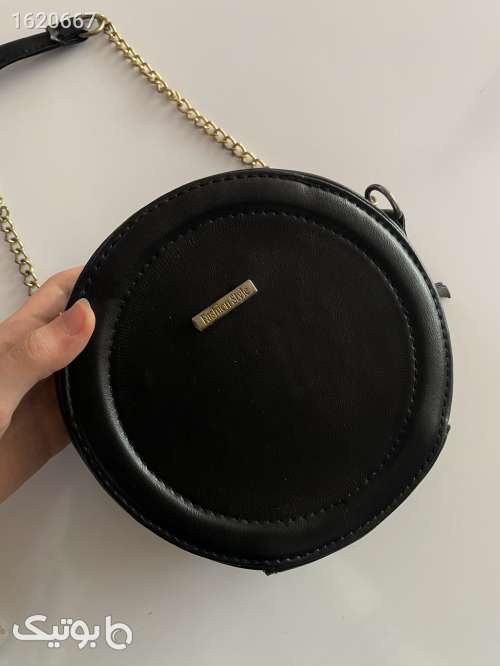 کیف گرد دایره شکل زنجیری  مشکی 04 2026